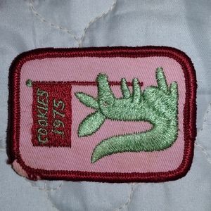 Vintage Girl Scout Cookie Patch 1975
